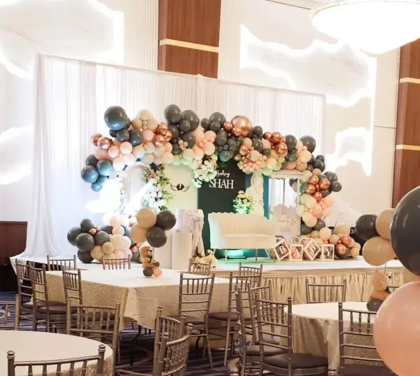 baby shower balloon decor brampton