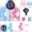 Confetti Boy Or Girl Gender Reveal Black Balloon 12