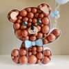 40-inch Bear Shape Mosaic Balloon Frame Diy Party Supplies 1